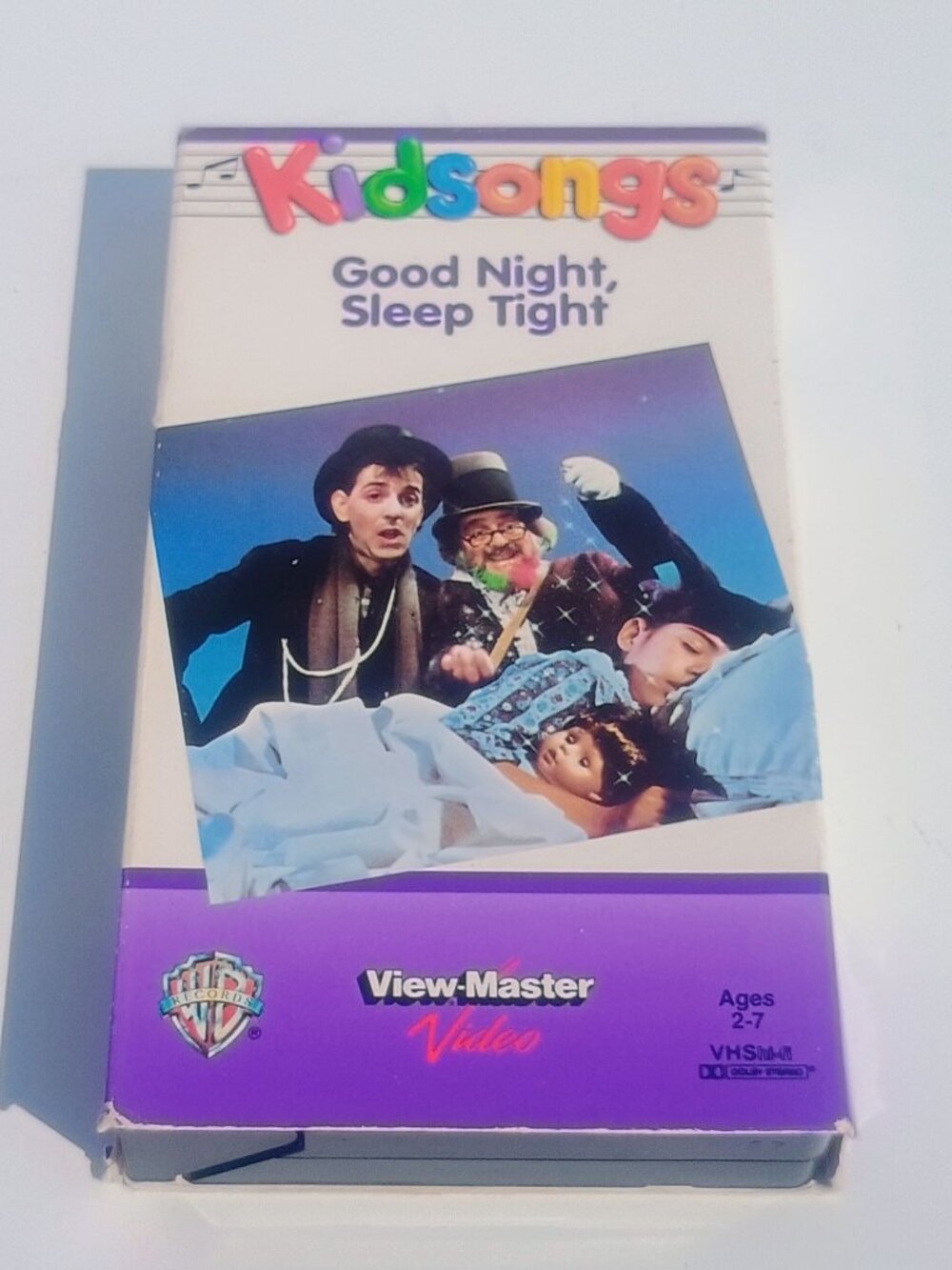 Kidsongs Good Night, Sleep Tight VHS Tape 1986 View-Master Video Sing-a-long